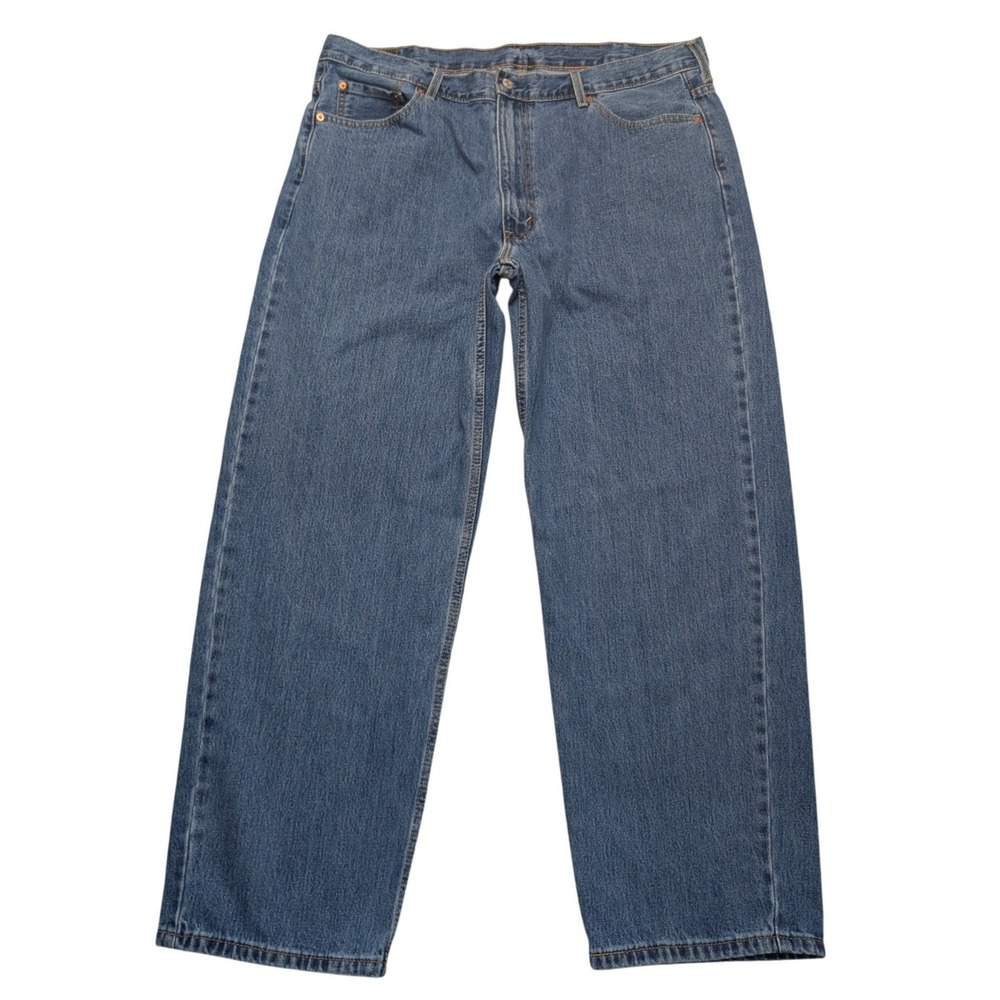 Levi's 550 Relaxed Fit Jeans Mens 44x32(41x31) Blue Medium Wash Denim 01550-4891